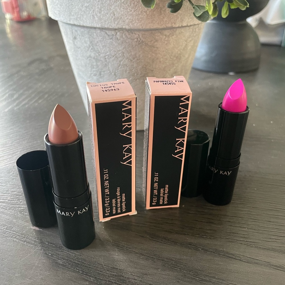 MK matte lipsticks